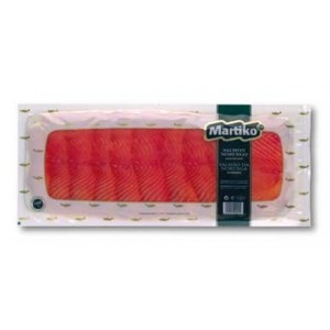 Salmón ahumado noruego 700g env. miniplancha Martiko