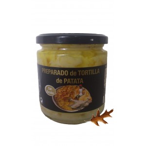 Preparado Tortilla patata con bacalao