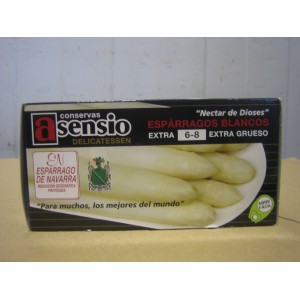 Esparragos Blanco. Asensio. Lata1 Kilo/ Frutos 6/8