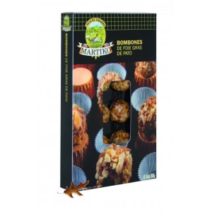 Bombones de foie gras de pato skin 80g